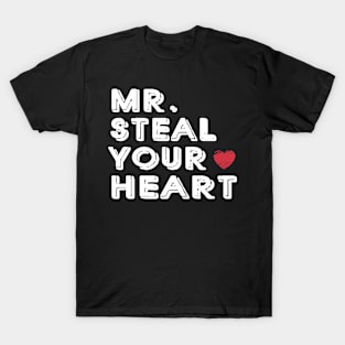 Mr. Steal Your Heart Valentine's Day T-Shirt